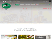 Tablet Screenshot of damlica.com.tr
